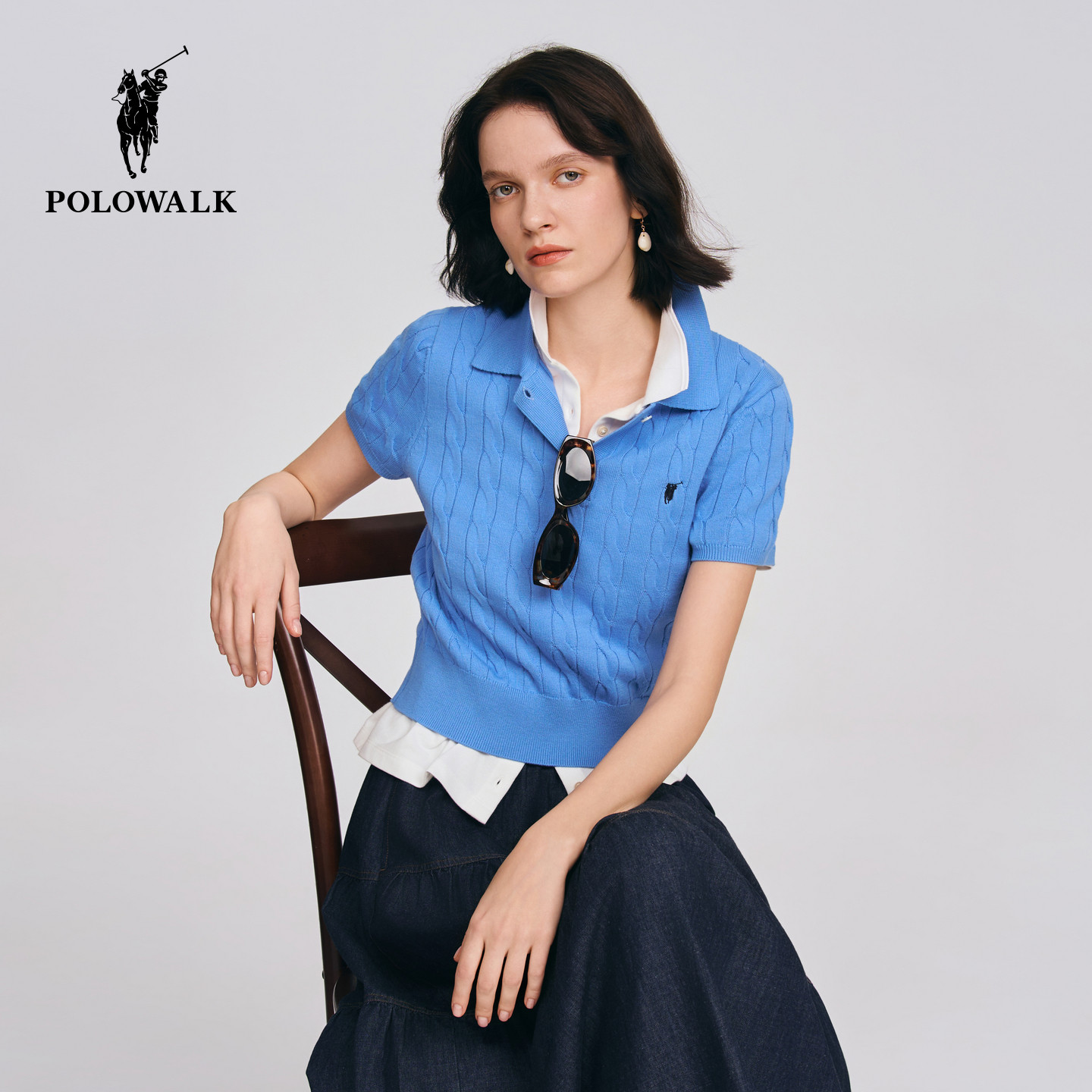 POLOWALKŮʽ������֯��2026������Ʒ����ʻ�������֯����ͷ���� 193Ԫ