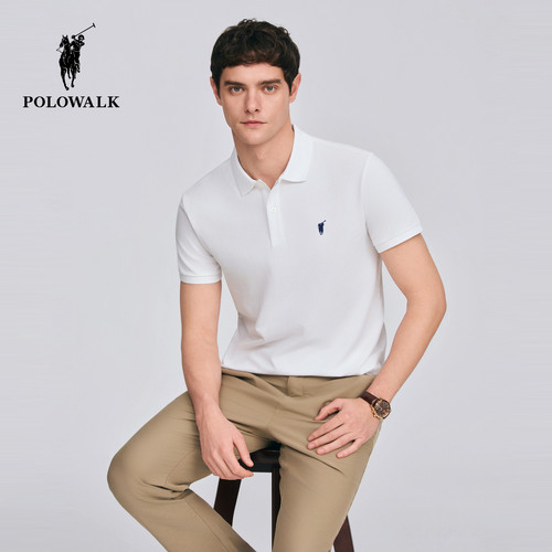 POLOWALK男式POLO衫净色