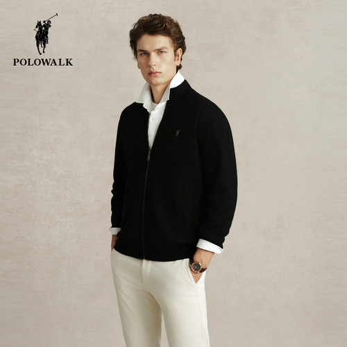 半高领针织开衫时尚开衫潮