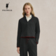 卫衣2025秋季 新品 简约修身 POLOWALK女式 显瘦立领通勤开衫 外套女