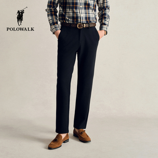 商务休闲百搭直筒休闲长裤 POLOWALK男式 新品 2025秋季 子男 休闲裤