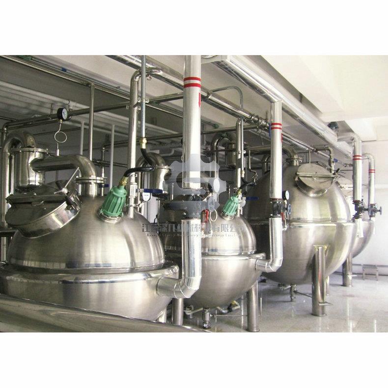 江西工厂生产球形浓缩器蜂蜜浓缩器刮板浓缩生产设备