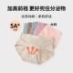 2025女士底裆纯棉内裤 加长加高中腰大码 内裤 裆部加长 透气三角裤
