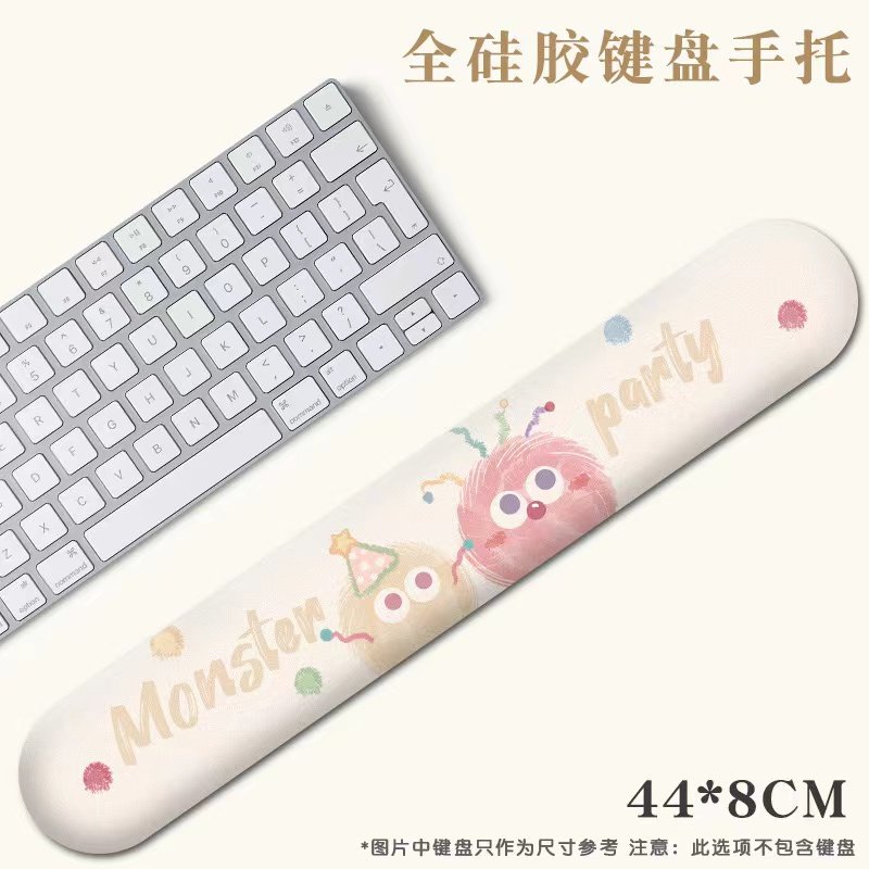 찐빵 파라다이스 키보드 테마 AKKO CREATIVE BEAR 75 SPACE 귀여운 2차원 기계식 키보드 찐빵 키캡