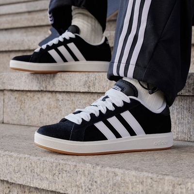 adidas阿迪达斯正品Grand Court Base 00s休闲低帮板鞋男女同款