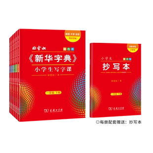 新华字典小学生写字课 田雪松寒假人教版字帖 同步小学生语文练字帖 大字护眼一二三四五六年级下册字词句楷书练习册赠抄写本