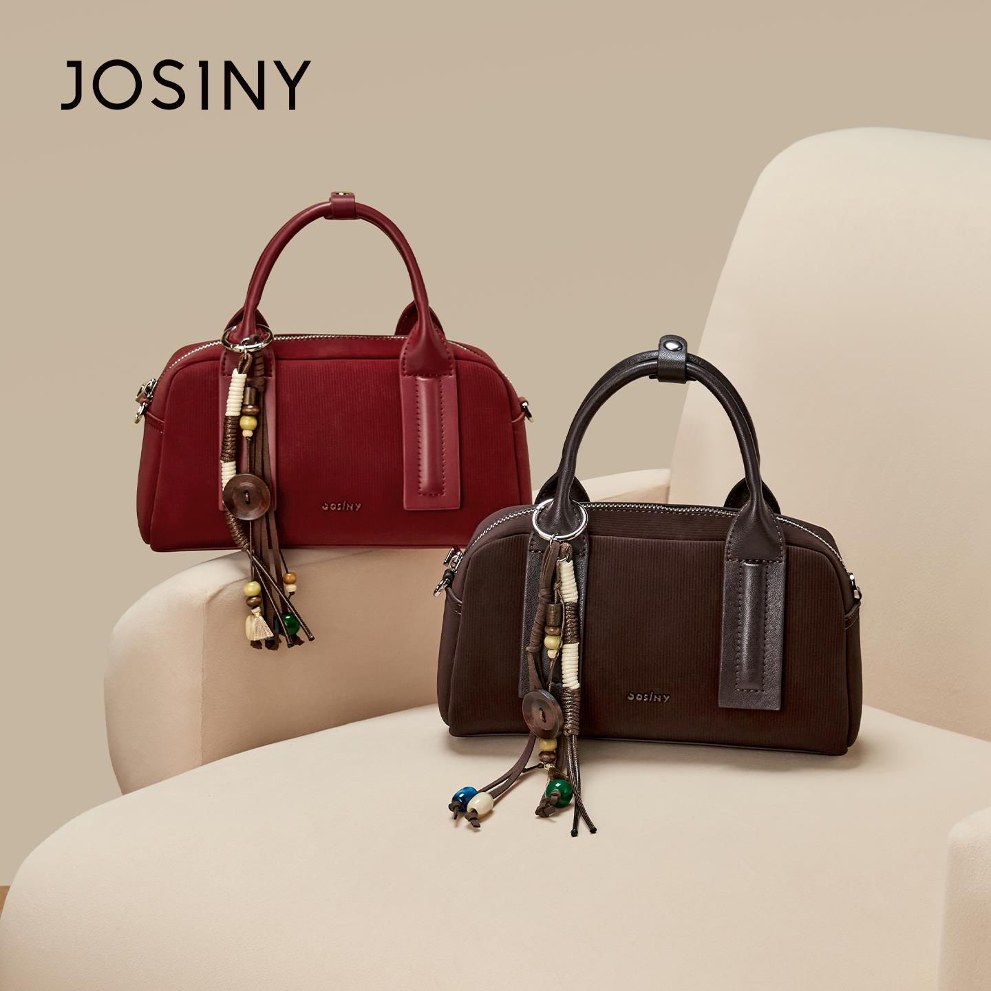 卓诗尼女包2025新款通勤时