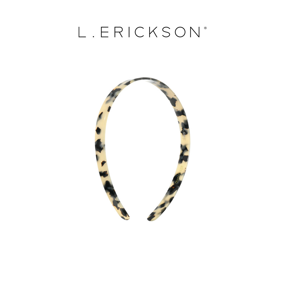 【法国制造】L. ERICKSON/莱丽克森 经典舒适醋酸发箍 法国制造