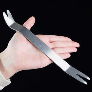 特硬不锈钢拆车工具金属钢铁板撬棒汽车音响内饰卡扣门板翘板起子