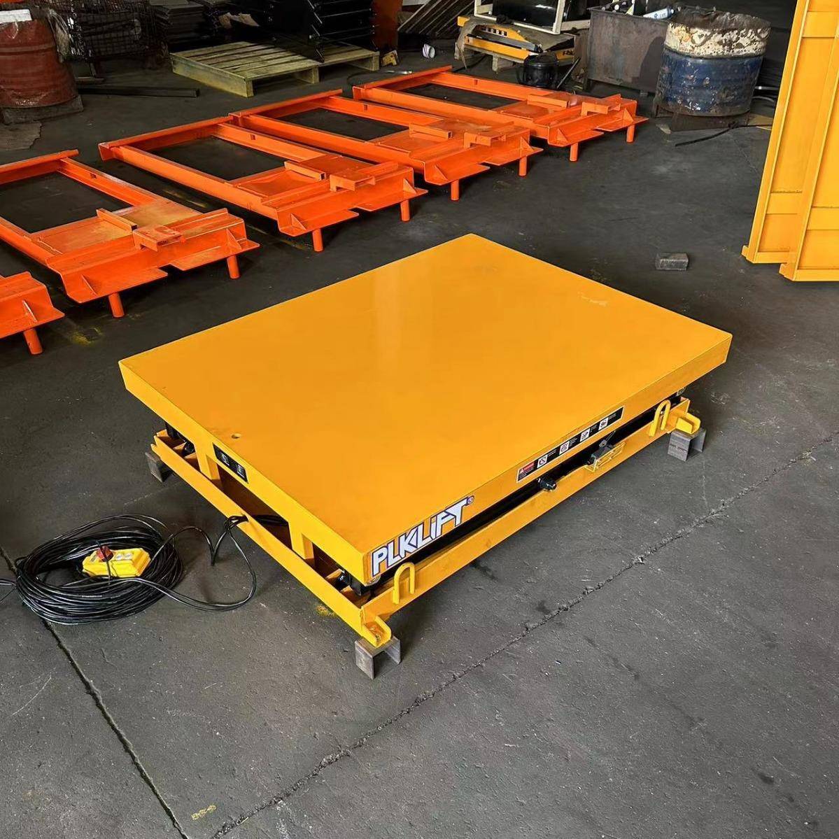 升降机厂家固定式照实地尺寸剪叉式升降平台稳定货梯