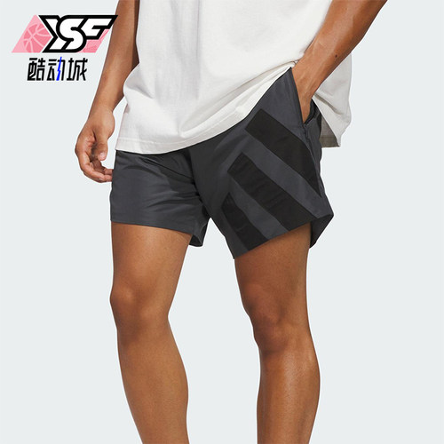 Adidas/阿迪达斯正品ANTED SHORT男士运动梭织宽松篮球短裤KC1612