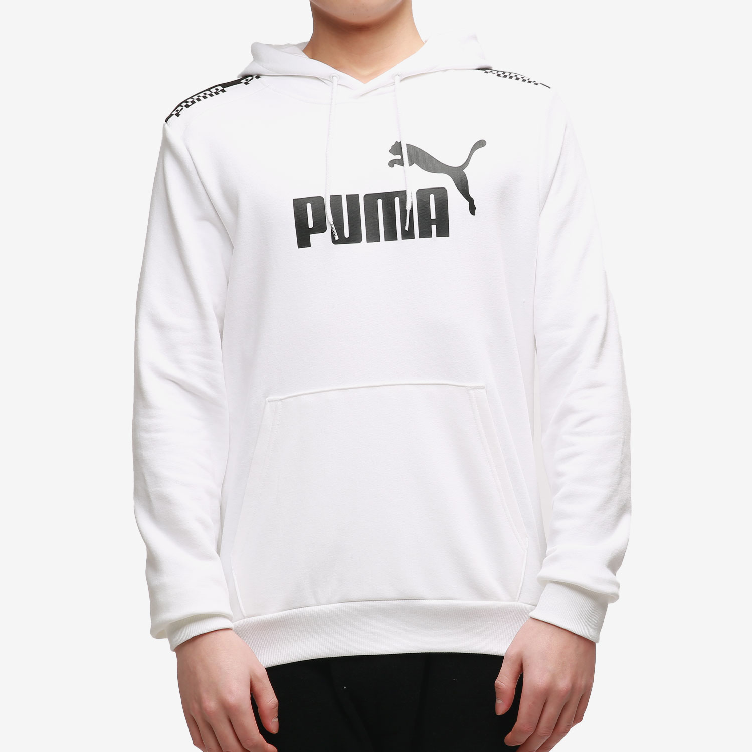 Puma/彪马正品当季新款男子运动连帽休闲套头衫卫衣588816-02