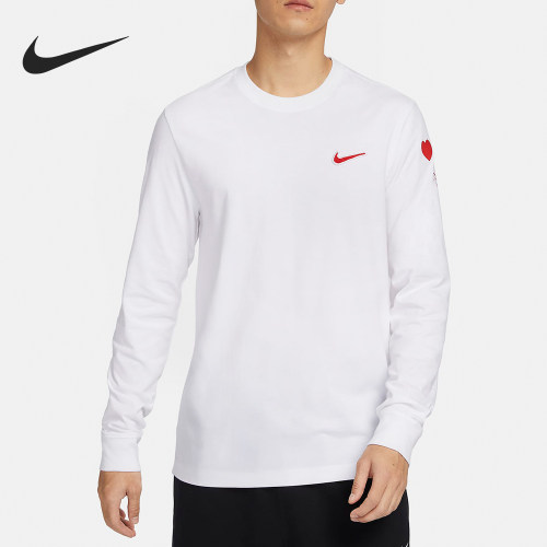 Nike/耐克正品Sportswear男士简约休闲长袖T恤上衣FV3994-100