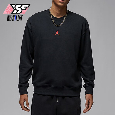 Nike/耐克正品JORDAN男士针织圆领运动训练卫衣IB5605-010