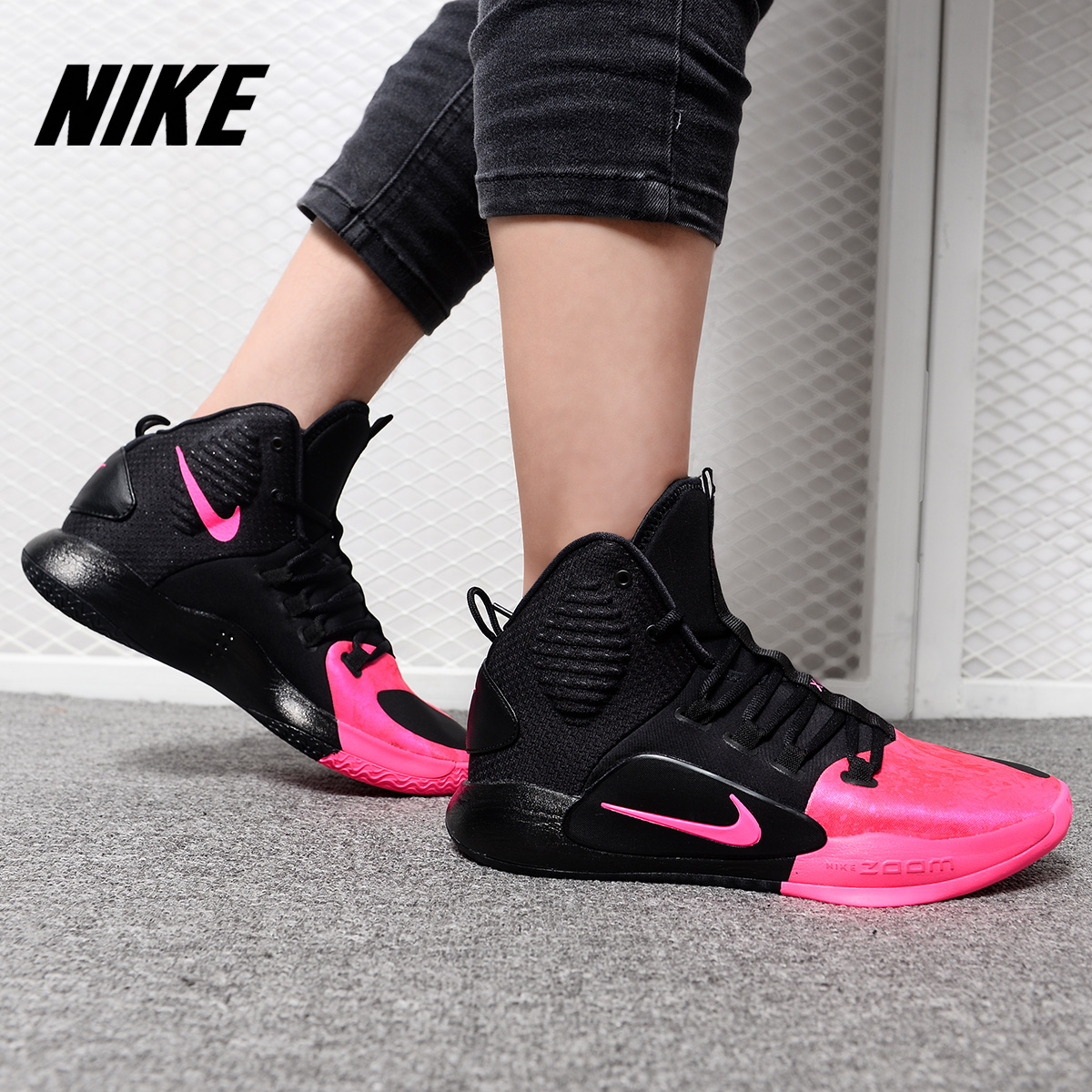 Nike/耐克正品HYPERDUNK X KAY YOW EP男子高帮气垫篮球鞋 AV2059