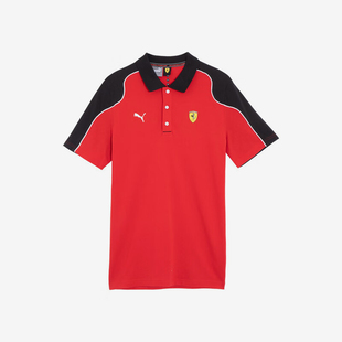 Puma/彪马正品 FERRARI 男士柔软透气运动POLO衫538169-02