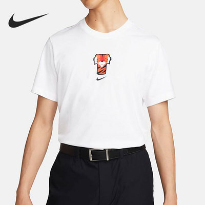 Nike/耐克正品IGER WOODS男子运动休闲跑步短袖DR7722-010