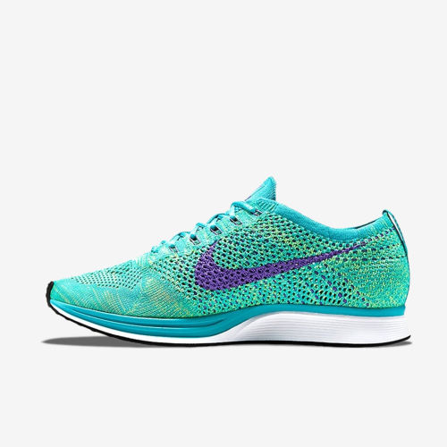 Nike耐克正品ZOOM AIR男女Flyknit减震防滑耐磨跑步鞋526628-301