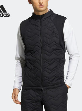 Adidas/阿迪达斯正品秋冬新款男子高尔夫运动棉马甲HM7624