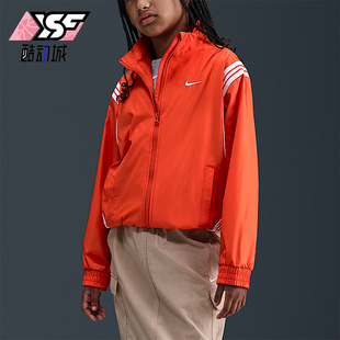 Crossover大童休闲篮球梭织运动宽松外套FZ5233 633 耐克正品 Nike
