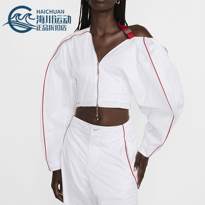 耐克女士宽松经典夹克外套