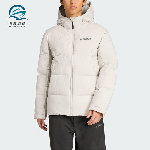 Adidas/阿迪达斯正品冬季男士运动户外拒水防风经典羽绒服JV8722