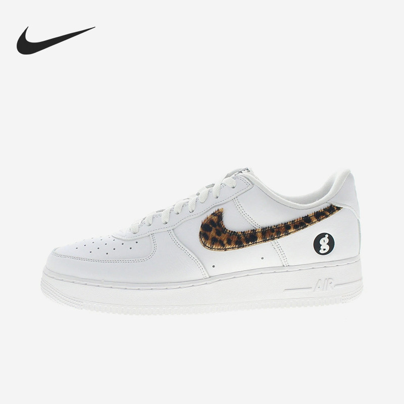 Nike/耐克正品AirForce1Low新款白豹纹色经典休闲板鞋IM3483-100