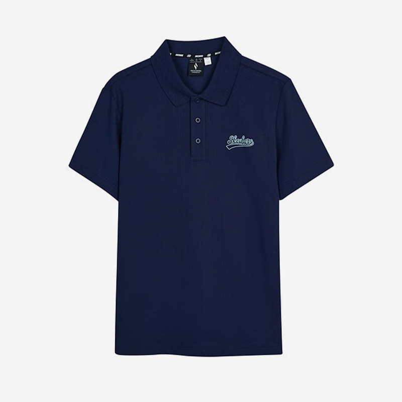 Skechers/斯凯奇正品透气休闲  男士简约凉感舒适运动短袖POLO衫,运动服/休闲服装,运动POLO衫,淘宝优惠券,粉丝福利购,淘宝优惠卷