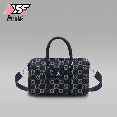 Nike/耐克正品JORDAN男女款运动复古满印迷你斜挎包IZ8440-455