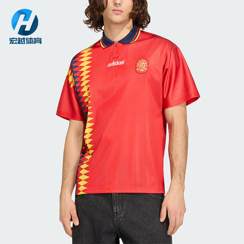 Adidas/阿迪达斯正品夏季款男女同款复古休闲短袖T恤JN3707