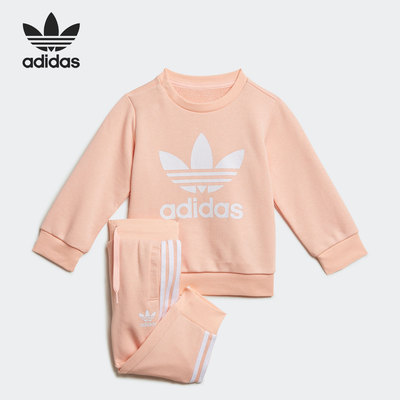 阿迪达斯婴幼童印花运动套装