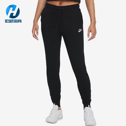 Nike/耐克正品新款女卡其色logo刺绣束脚运动长裤DJ8499-126