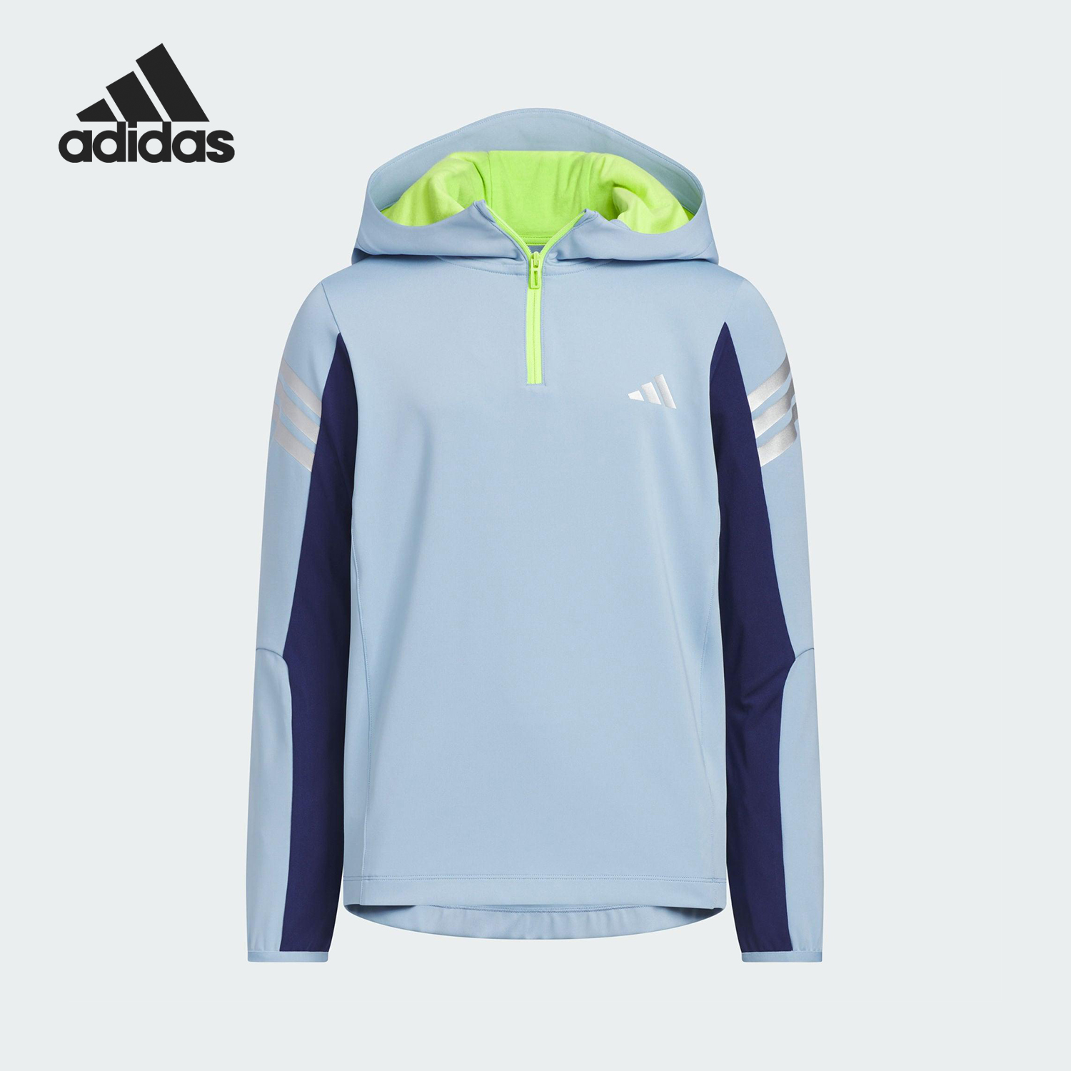 Adidas/阿迪达斯正品JK PE KN HDY儿童连帽日常卫衣KC2519