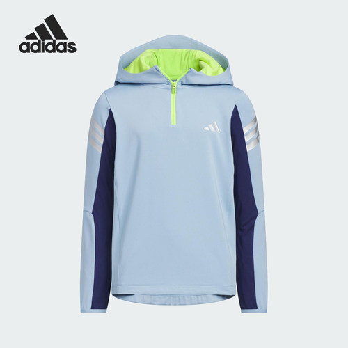 Adidas/阿迪达斯正品JK PE KN HDY儿童连帽日常卫衣KC2519