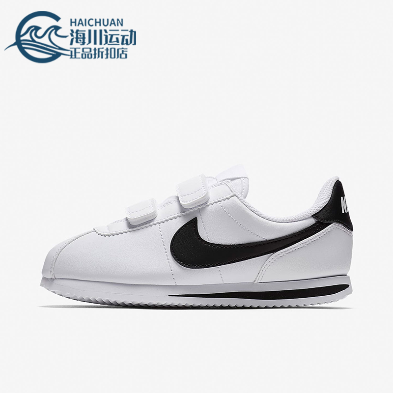 Nike/耐克正品Cortez Basic SL小童轻便减震经典运动鞋904767-102