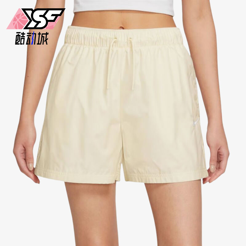 耐克女士梭织训练透气短裤