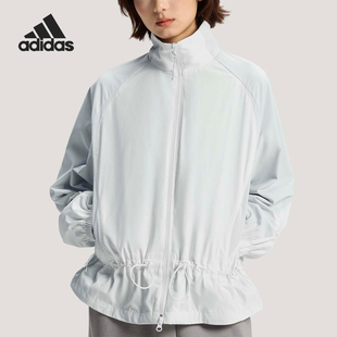 JACKET女26夏经典 Adidas WOVEN FOS 立领外套KU5355 阿迪达斯正品