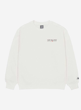 New Balance/NB正品运动男子户外休闲透气卫衣套头衫AMT51371-SST