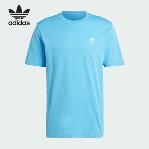 Adidas阿迪达斯正品Originals男款圆领Logo印花短袖T恤IU2358