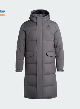 Adidas/阿迪达斯正品V L DOWN PARKA男女连帽保暖羽绒服KF6746