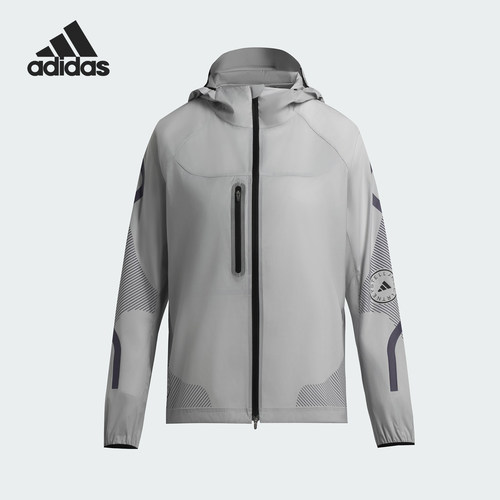 Adidas/阿迪达斯正品RUNNING JACKET女士经典跑步运动外套JW2018