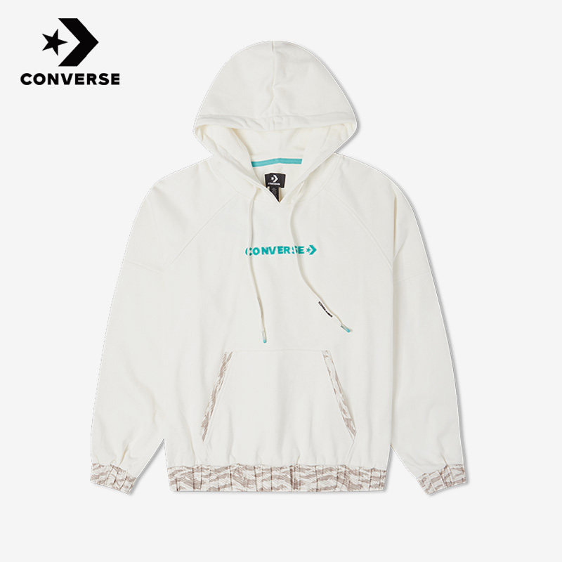 Converse匡威正品春秋新款女子休闲运动连帽套头针织卫衣10024158,运动服/休闲服装,运动卫衣/套头衫,淘宝优惠券,粉丝福利购,淘宝优惠卷