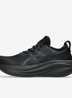 Asics/亚瑟士正品GEL-NIMBUS 27男子轻便低帮跑步鞋1011B958-001