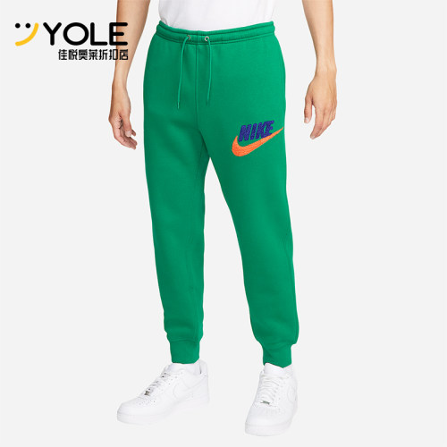 Nike/耐克正品春秋男士运动轻质系带复古时尚针织长裤FN3095-365
