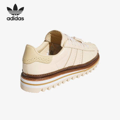 Adidas/阿迪达斯正品三叶草男女款低帮防滑稳固休闲鞋JQ6117