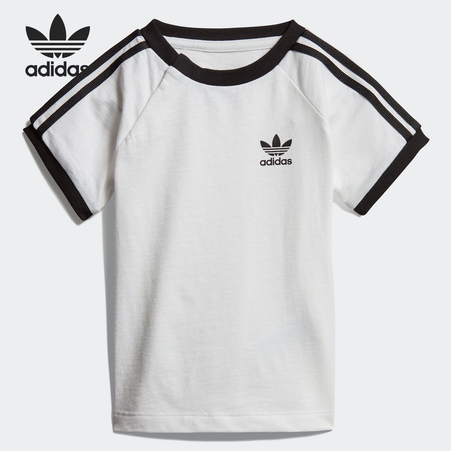 Adidas/阿迪达斯正品三叶草当季婴童运动圆领宽松短袖DV2824