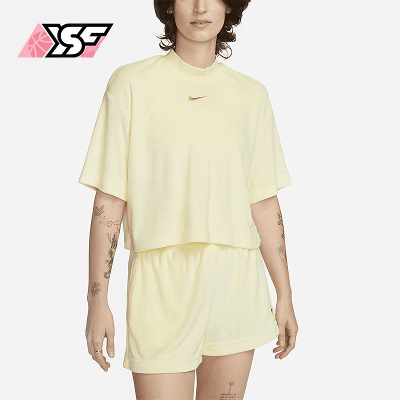 Nike/耐克正品2023新款女子健身运动训练短袖T恤DV7833-821