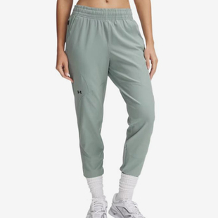 1376926 女子户外休闲运动梭织束脚长裤 2025新款 348 安德玛正品