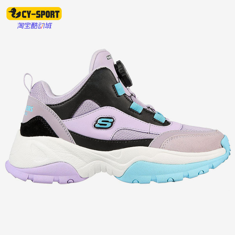 Skechers/斯凯奇正品冬季女童运动时尚老爹鞋熊猫鞋休闲鞋302528L