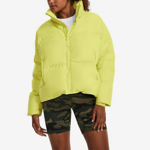 立领保暖休闲运动羽绒服1378858 户外女士时尚 743 安德玛正品